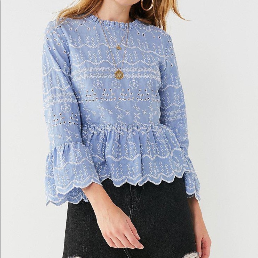Urban Outfitters embroidered top